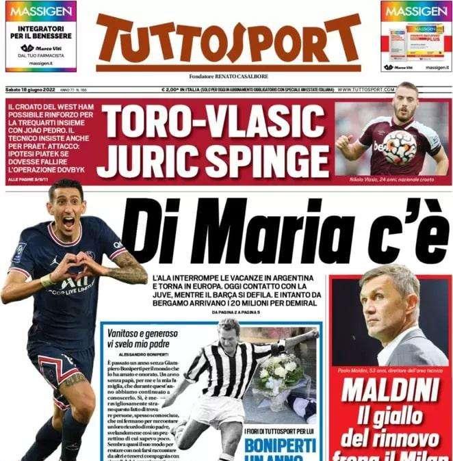 Tuttosport - Di Maria c’è 