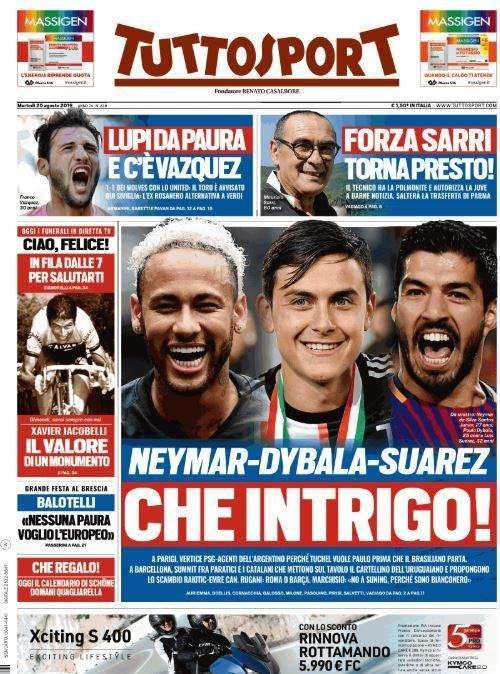 Tuttosport - Che intrigo!