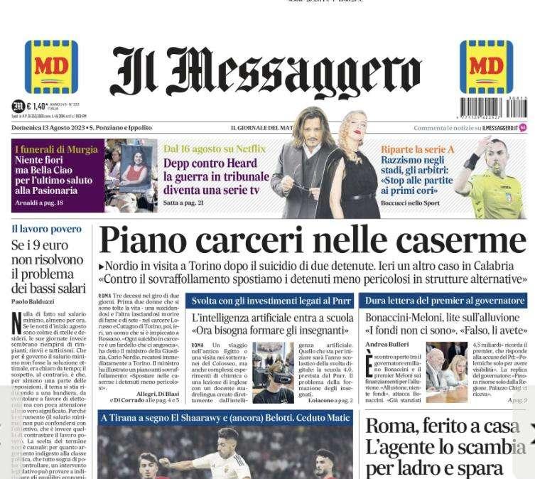 Il Messaggero - Sarri si regala l’ItalLazio: Rovella e Pellegrini attesi a inizio settimana a Roma