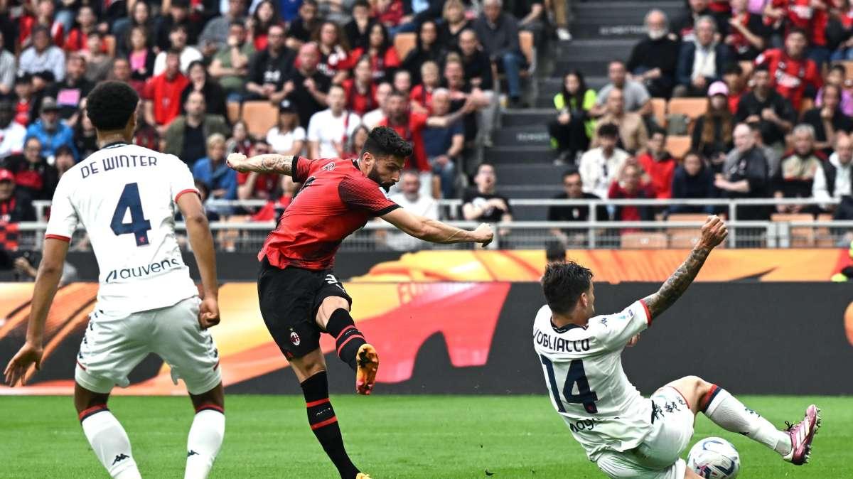 Finisce 3-3 tra Milan e Genoa in un clima surreale. La Curva Sud protesta e abbandona San Siro al 77'. La classifica aggiornata