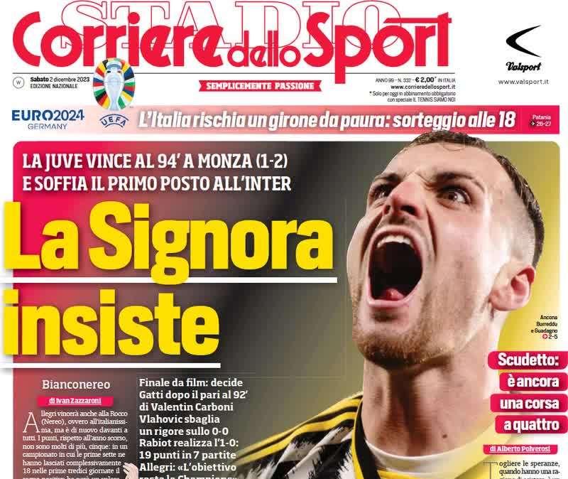 Corsport - La Signora insiste 