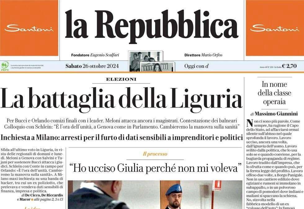 Repubblica - Rinvio di Bologna-Milan, in lega litigano