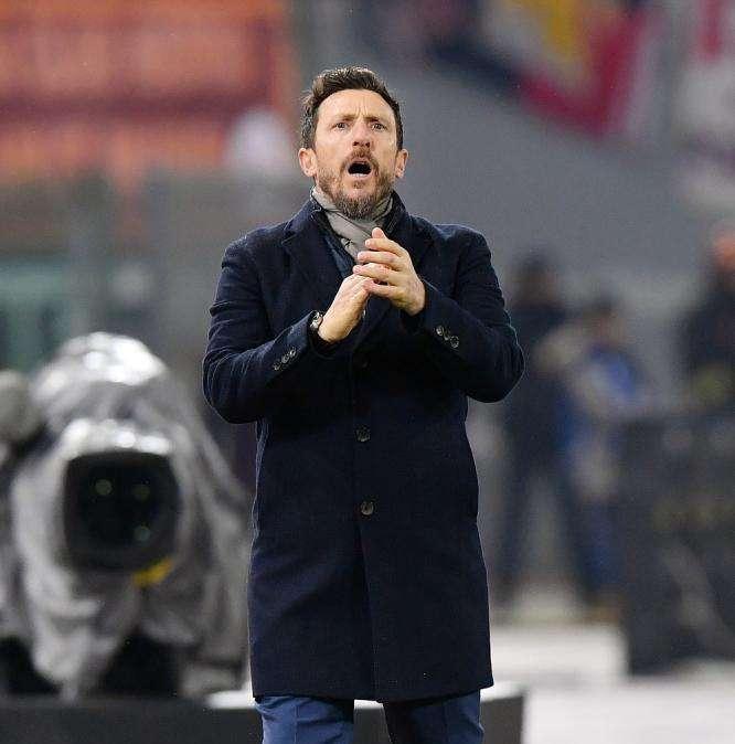QUI ROMA - Di Francesco: "Dzeko e De Rossi potrebbero andare in panchina. Juve più forte di tutte, non mi meraviglia"