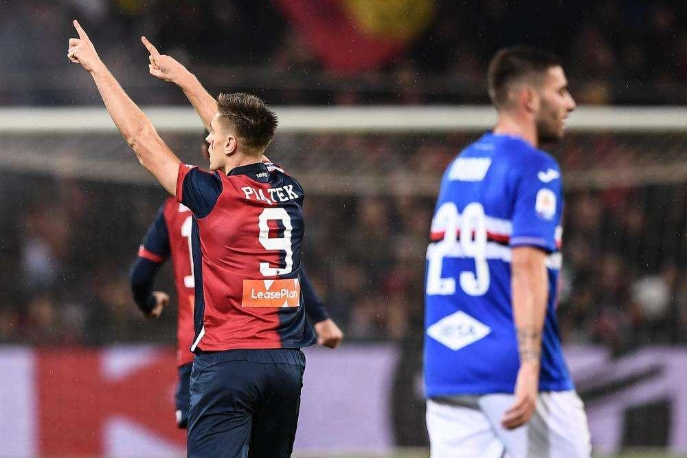 Piatek, c'è anche Simeone, Milan in vantaggio