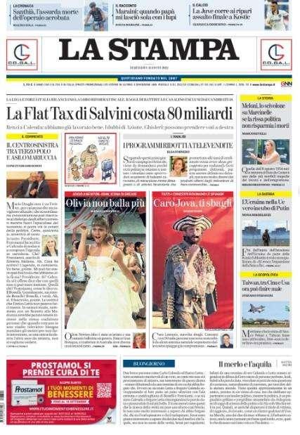 La Stampa - La Juve corre ai ripari 