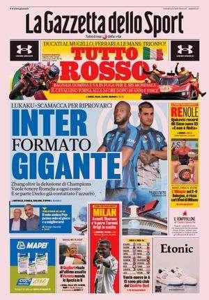 Gazzetta - Inter formato gigante 