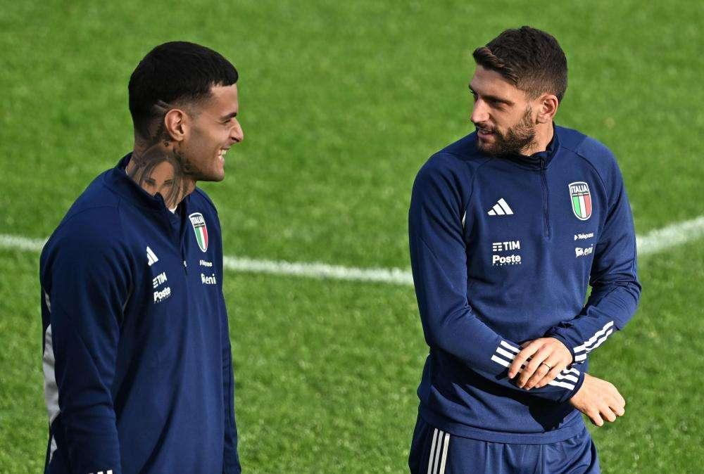 Azzurri verso tridente Berardi-Scamacca-Chiesa contro Macedonia