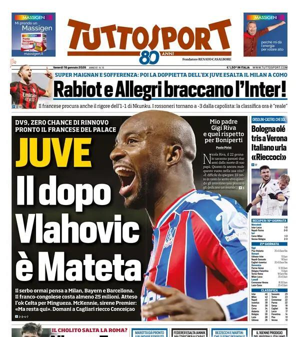 Il dopo Vlahovic e’ Mateta