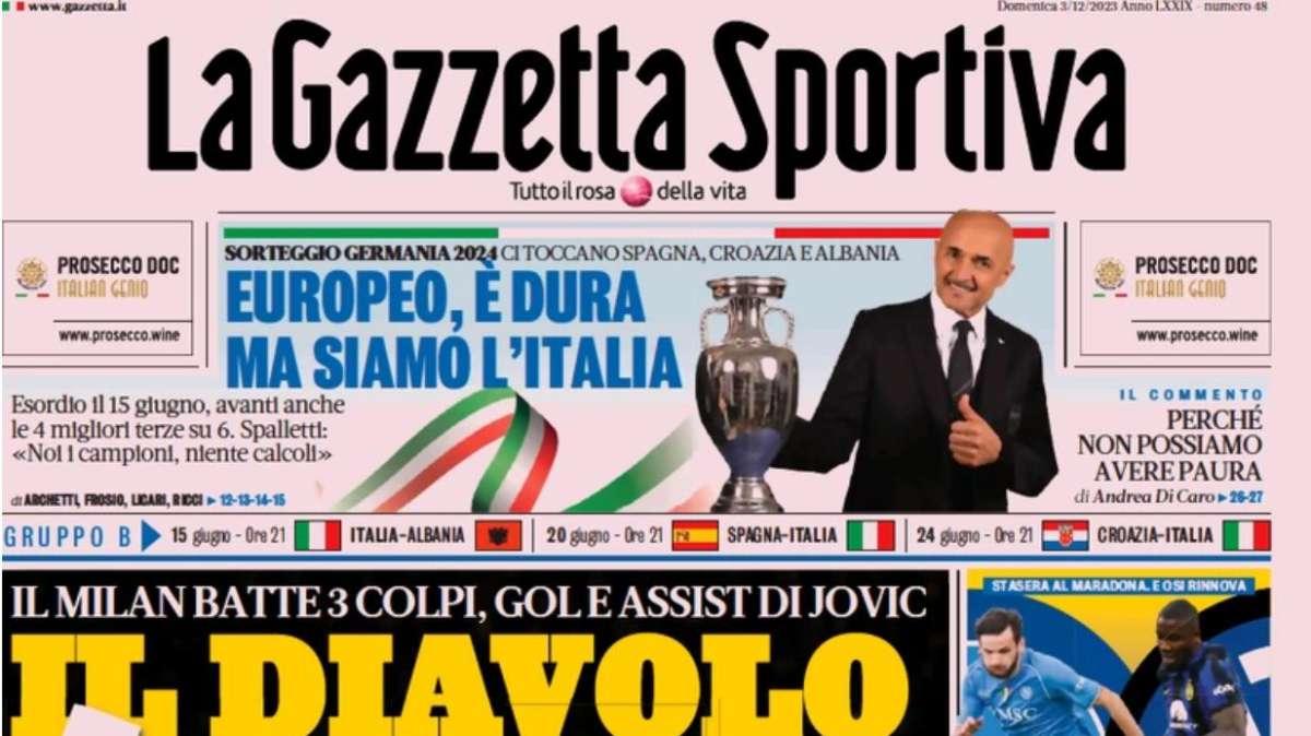 Gazzetta - Juve, rinforzi per il primato 