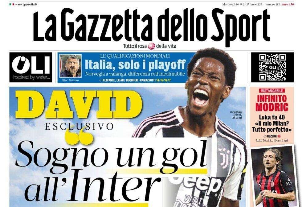 Gazzetta - Sogno un gol all’Inter