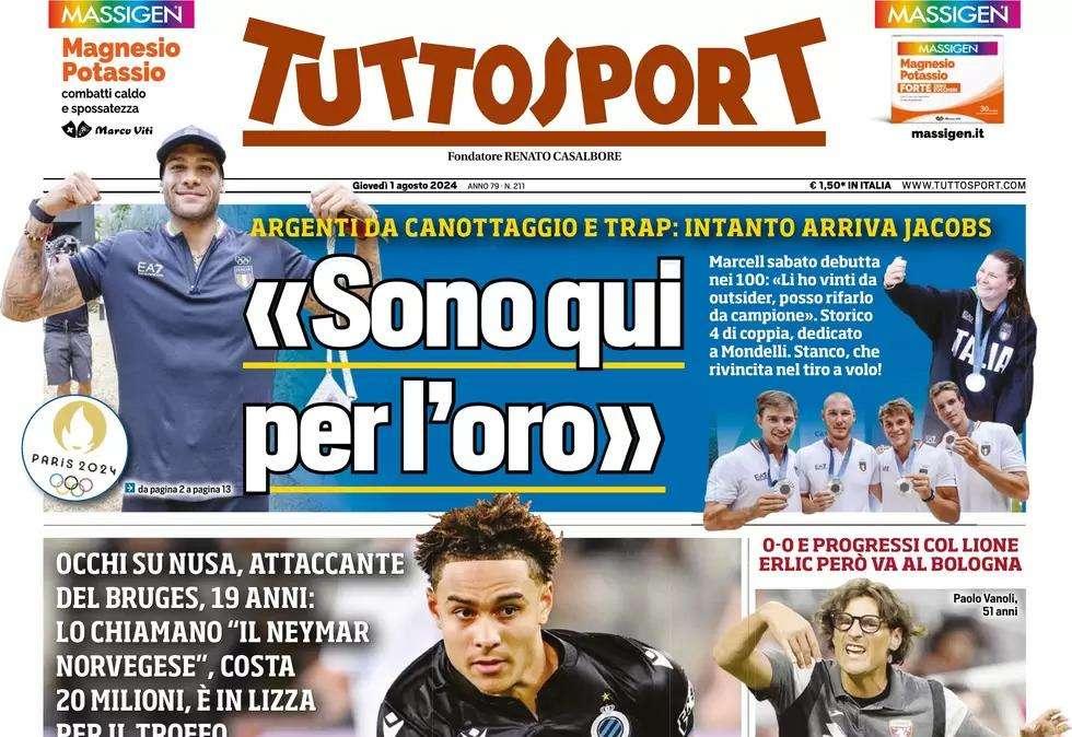 Tuttosport- Un GOLDEN Boy per la Juve, bianconeri su Nusa