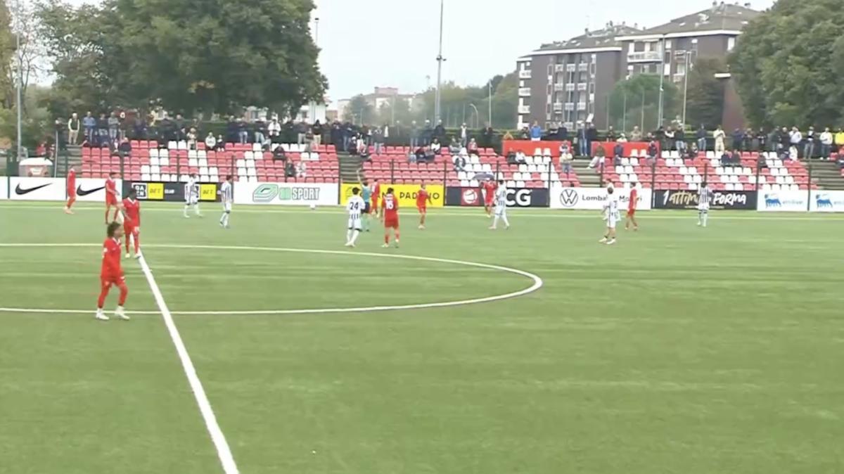 Monza-Juventus U20 0-1, vantaggio di Borasio al 29'