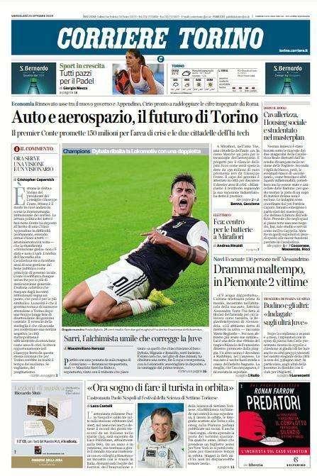 Corriere di Torino - Dybala ribalta la Lokomotiv 