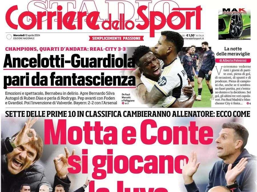Corsport - Motta e Conte si giocano la Juve 