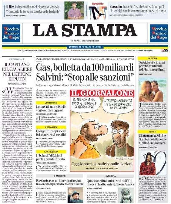 La Stampa - Perin salva la Juve a Firenze 