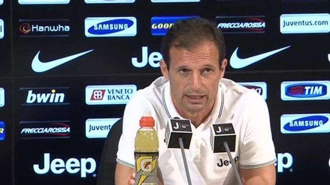 CONFERENZA LIVE - ALLEGRI: "Roma rinforzata, ma battere la Juve è sempre molto difficile. Pirlo? valuterò domani. Caceres e Morata ok. A Madrid ragazzi molto bravi"