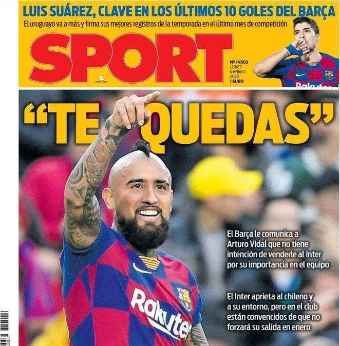 Sport - Il Barcellona blinda Vidal: "Rimani qui"