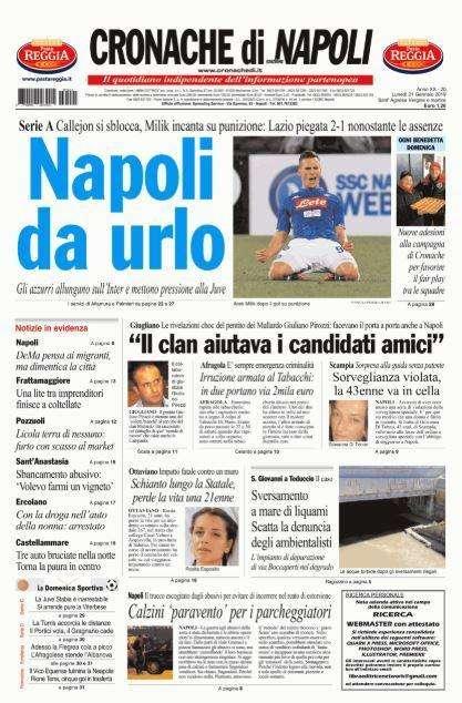 Cronache di Napoli - Azzurri da urlo