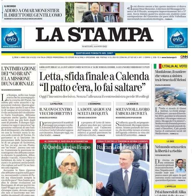 La Stampa - Mercato di riparazione 