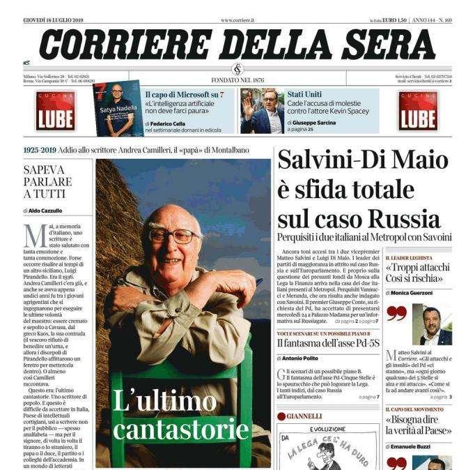 Corsera - Rivoluzione in campo 