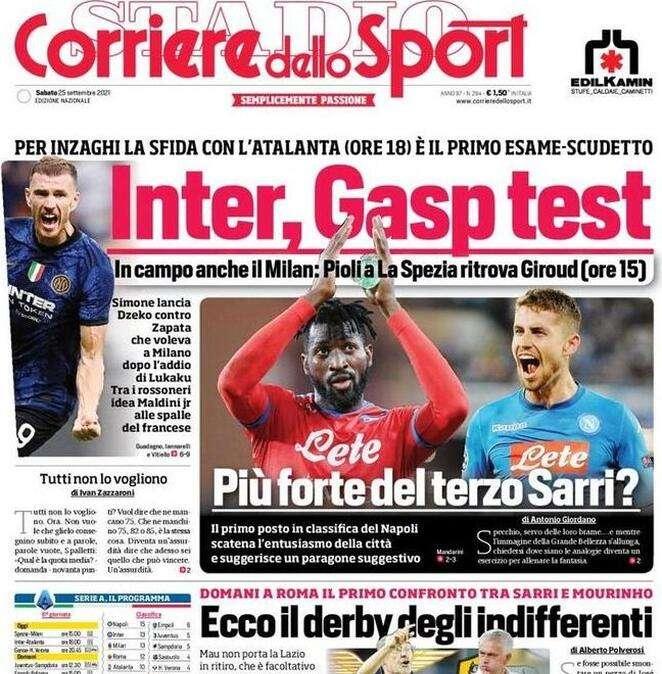 Corsport - Inter, Gasp-test