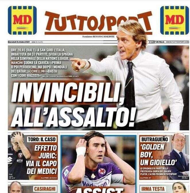 Tuttosport - Assist alla Juve 