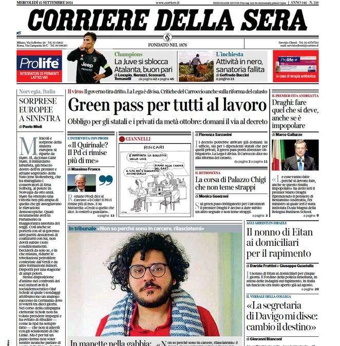 Corsera - La Juve si sblocca 