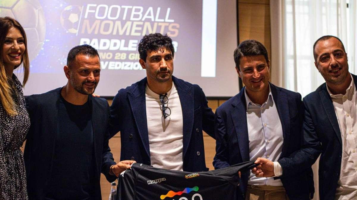 A Torino torna Football Moments Padel Tour. I campioni del calcio si sfidano per beneficenza