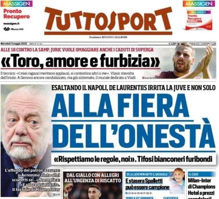 Tuttosport - Alla fiera dell’onestà 