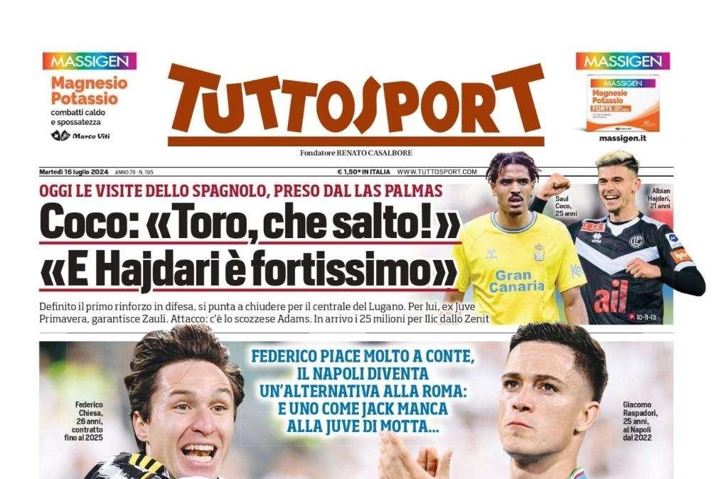 Tuttosport- Facciamo cambio?