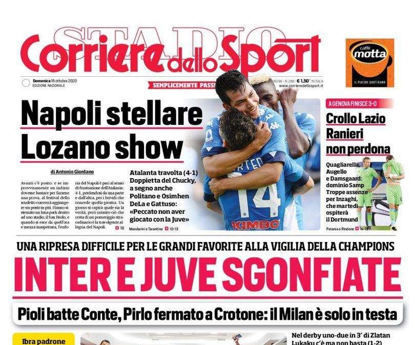 Corsport - Inter e Juve sgonfiate 