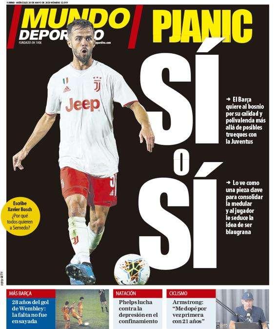 Mundo Deportivo - Pjanic: sì o si