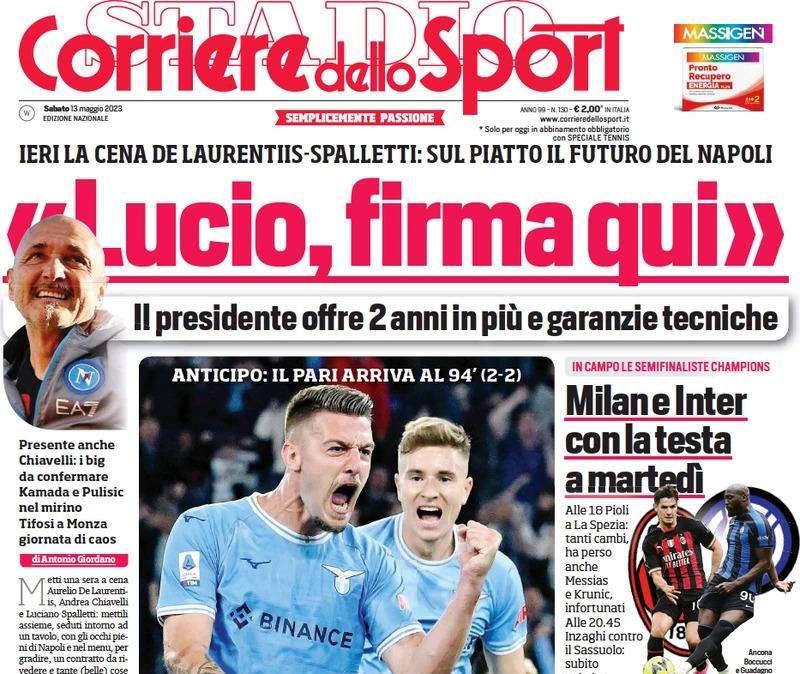 Corsport - Lucio, firma qui 
