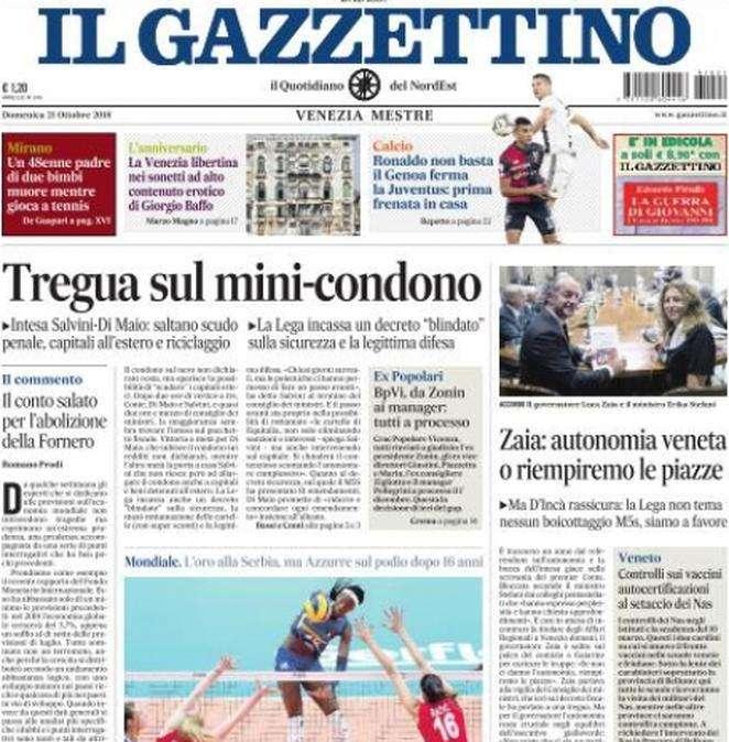 Gazzettino - Ronaldo non basta