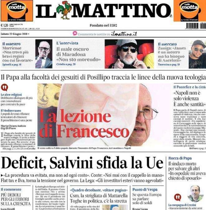 Il Mattino - James un mostro 