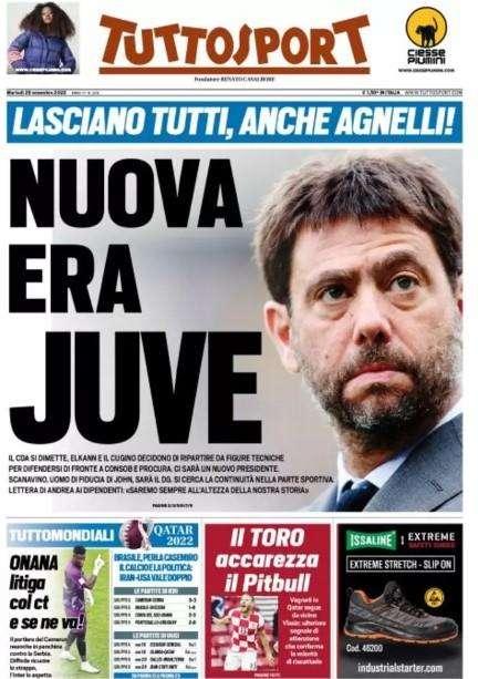 Tuttosport - Nuova era Juve 