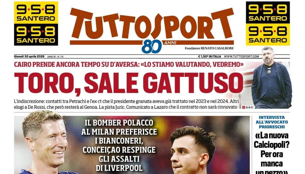 Lewa dice Juve 
