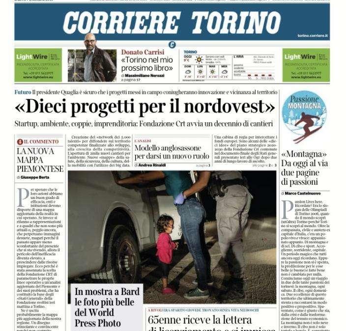 Corriere di Torino - La Juve ha sempre Fede 