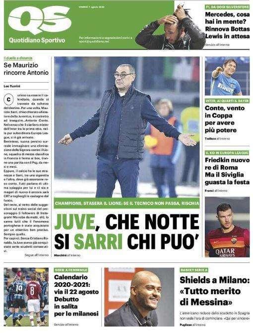QS - Che notte. Si Sarri chi può