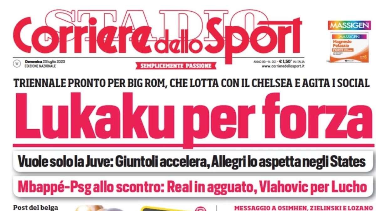 Corsport - Lukaku per forza