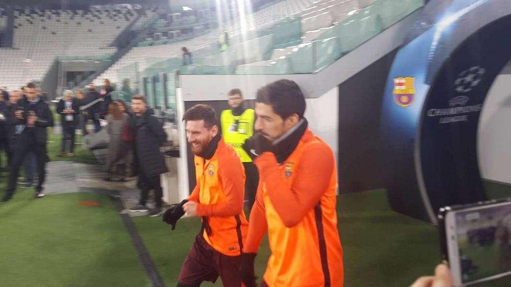 LIVE FOTO-VIDEO - La rifinitura del Barcellona