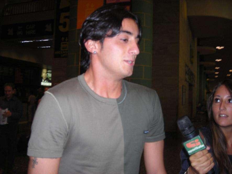 ESCLUSIVA TUTTOJUVE - LE FOTO DI AQUILANI ALLA MALPENSA
