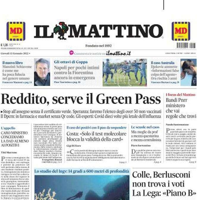 Il Mattino - Napoli per pochi intimi 