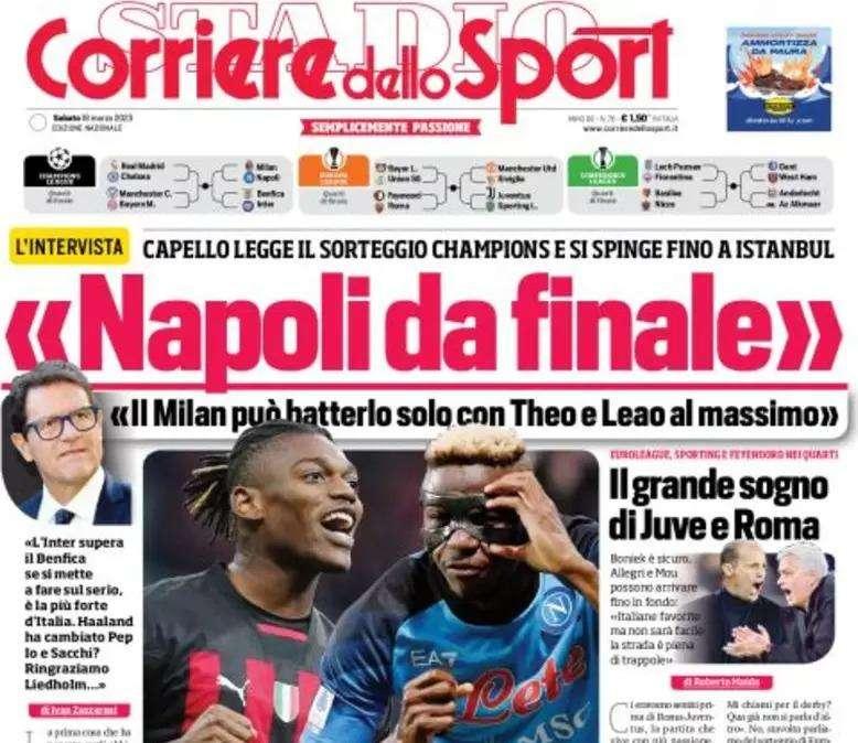 Corsport- Napoli da finale