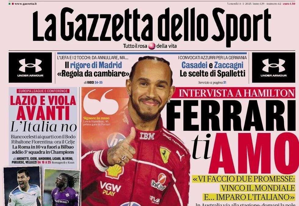 Gazzetta - Allegri spacca