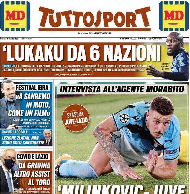 Tuttosport - Milinkovic-Juve, e’ l’anno giusto 
