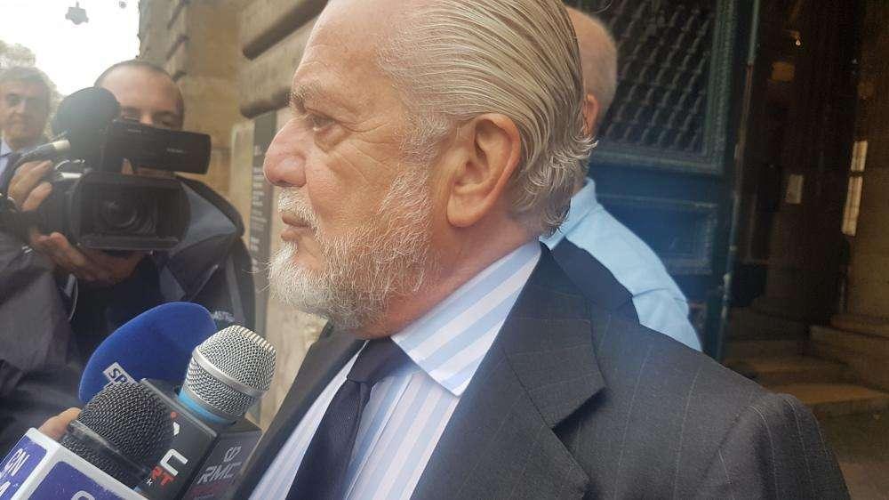 De Laurentiis: "Sarri? Ci avevo visto lungo, ma gli auguro di non vincere alla Juve"