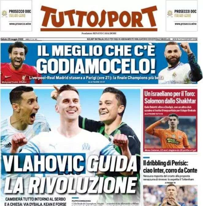 Tuttosport - Vlahovic guida la rivoluzione 
