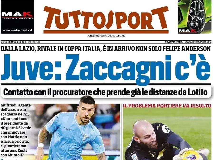 Tuttosport - Juve, c’è Zaccagni