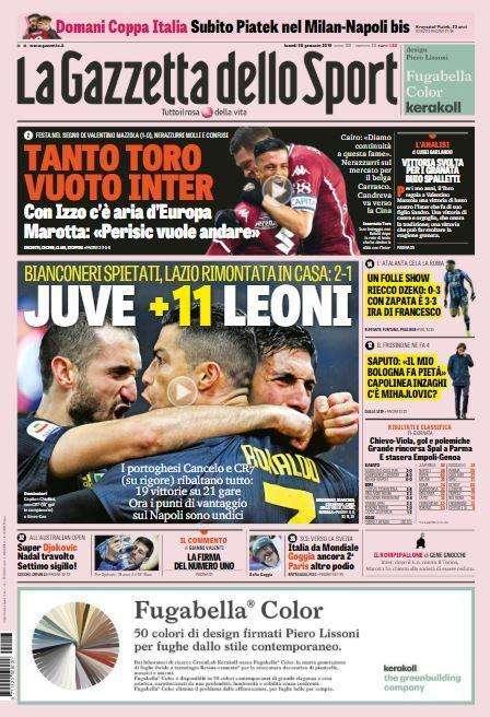 Gazzetta - Più undici Leoni